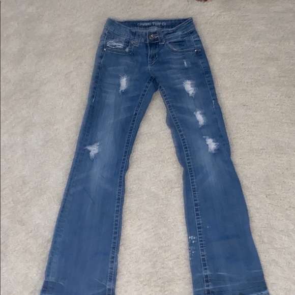 Cow girl tuff jeans - Picture 3 of 4